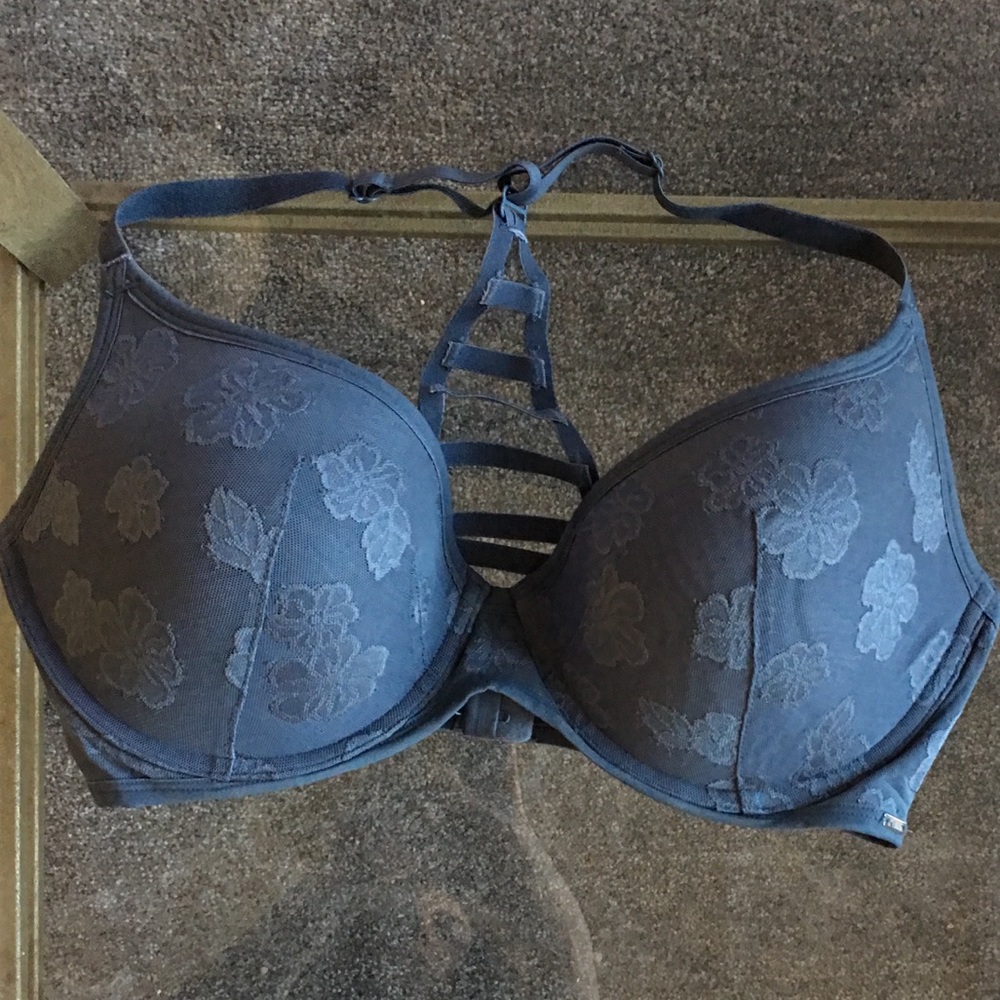 VS PINK Floral Razor back Bra!